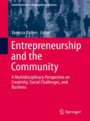 cover image of Entrepreneurship and the Community